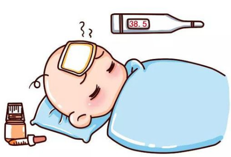 宝宝突然发烧但是睡眠质量很好要采取什么措施吗？